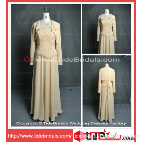 Chiffon Jacket Mother of The Bride Dress (AS2861)